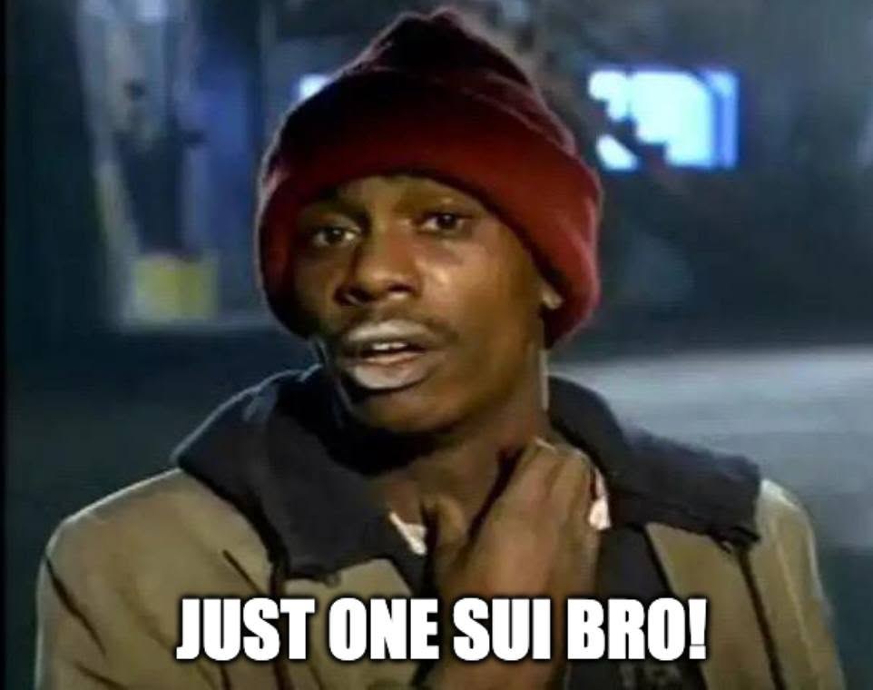 Just one Sui bro