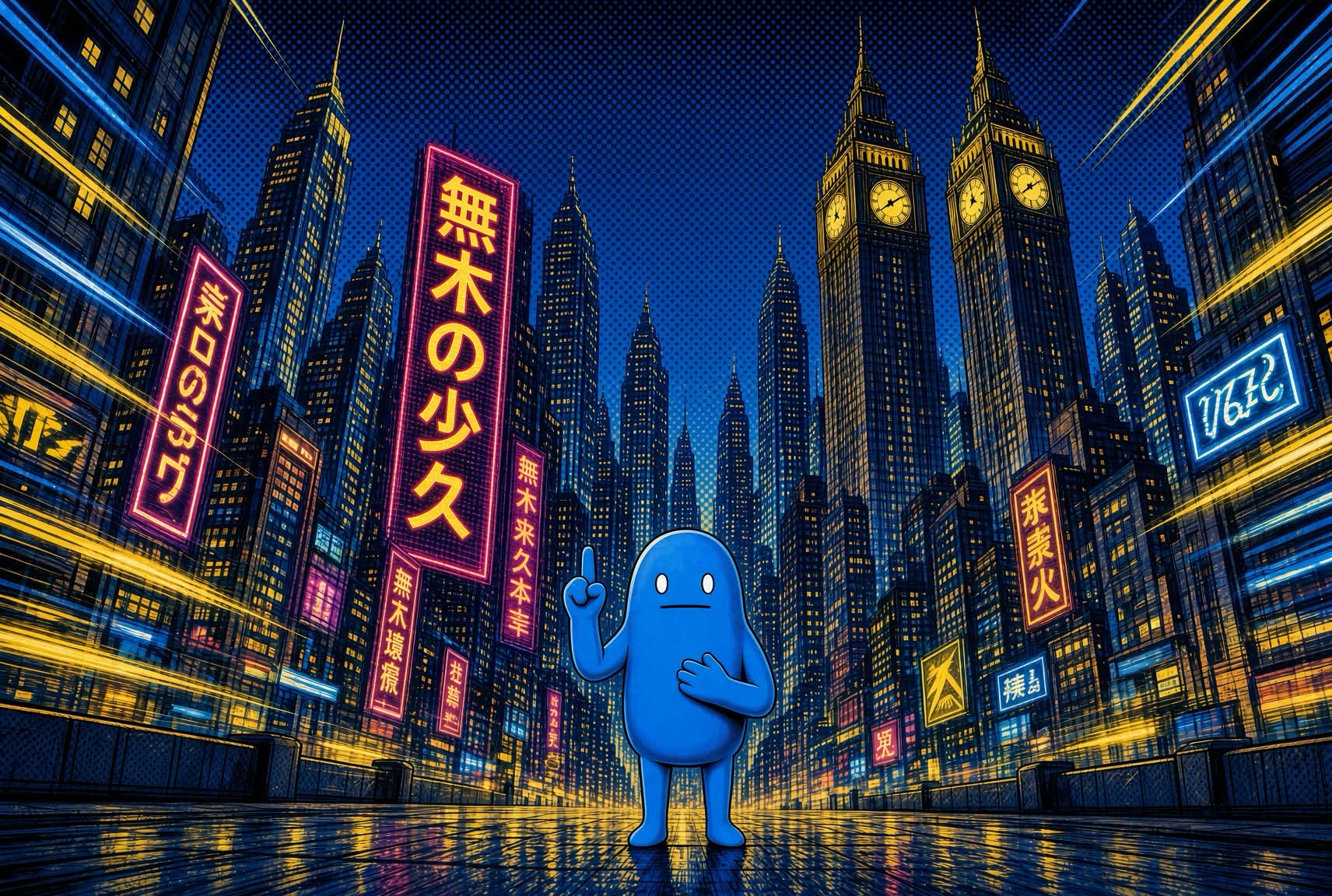 $ONE in the neon city