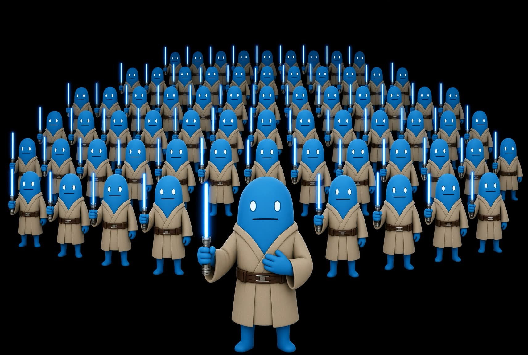 The army, blank